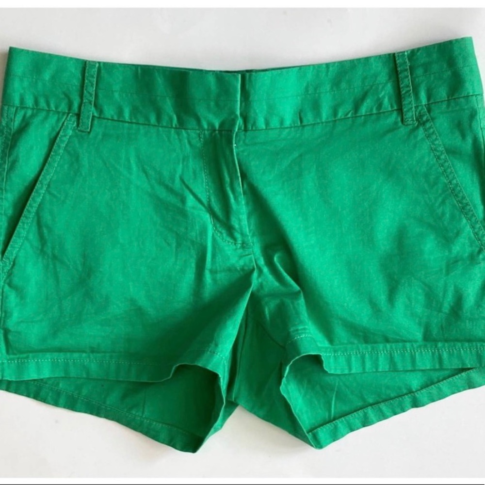 J Crew green chino shorts - Picture 3 of 5